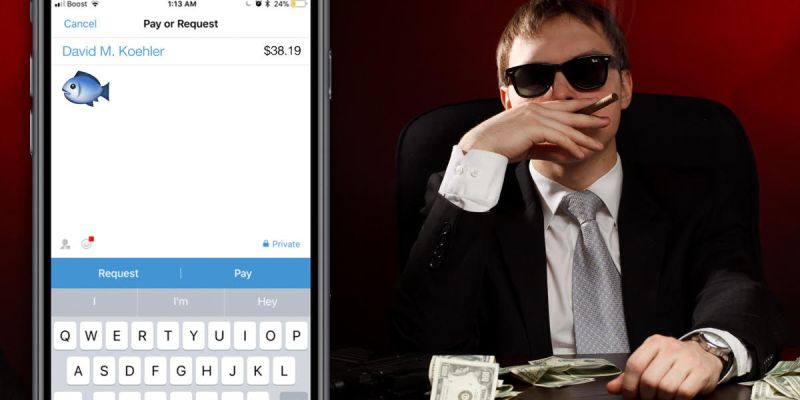 mobster, texting, emoji