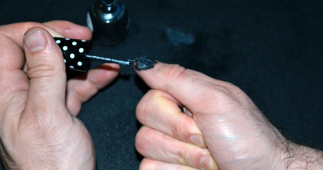 Guy Accepted into DIY Scene After Painting Thumbnail Black