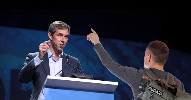 Punk Rushes Debate Stage to Grab Beto’s Setlist