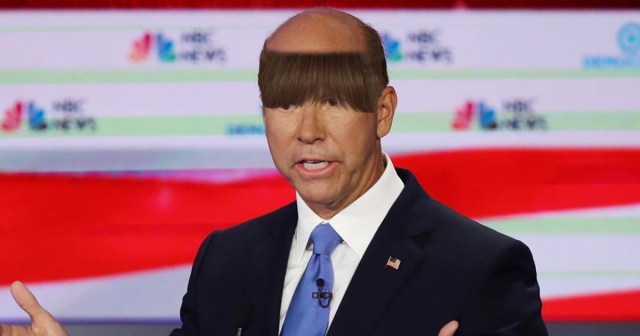 Trouble in Paradise? John Delaney Arrives at Second DNC Debate with Bangs
