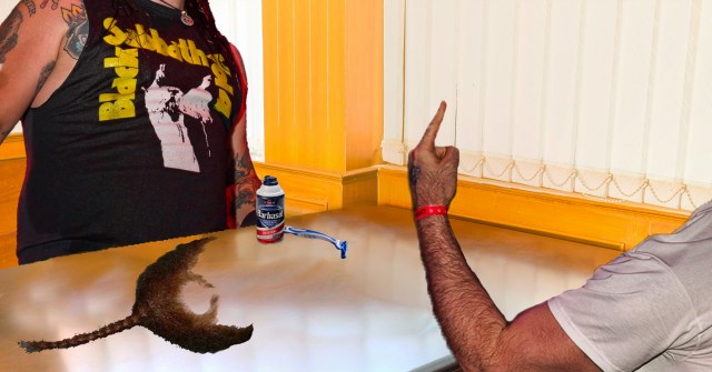 Newly Fired Metal Guitarist Must Shave and Return Braided Beard Before Leaving Band