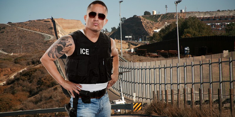 ice, agent, abolish ice, migrants