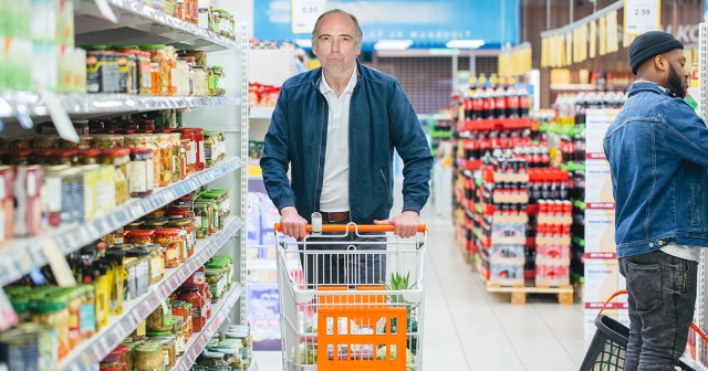 Aging Mick Jones Actually Lost in Supermarket