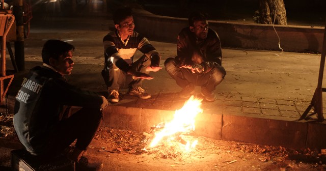 Stranded Straight Edge Band Burns Drink Tickets for Warmth