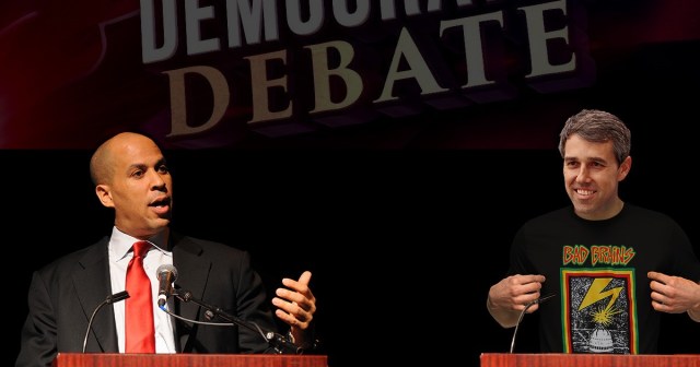 Beto Wears Bad Brains Tee at Debate to Impress Cory Booker