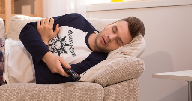 Serious Hardcore Fan Sleeps With Arms Crossed