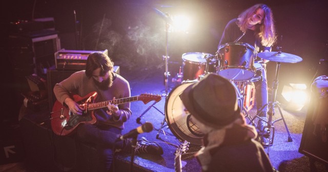 Surf Rock Band Playing in Hidden Corner of Venue Only Locals Know About