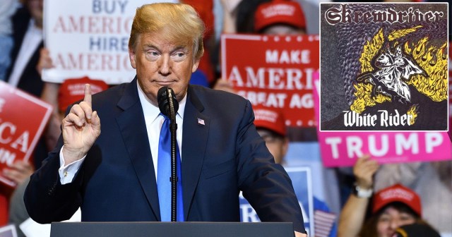 Trump Praises Skrewdriver LP for Having “Very Fine Tracks on Both Sides”