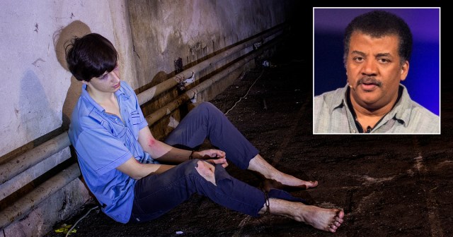 Neil deGrasse Tyson Informs Captive Locked in His Basement That Fear is Illogical