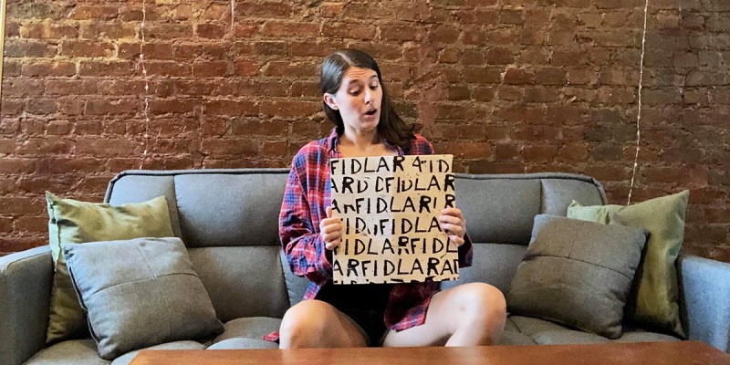 woman, acting, fidlar