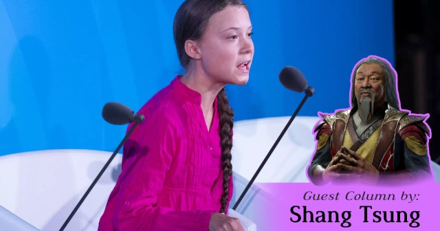 If Greta Thunberg is Old Enough to Speak in Front of the UN, She is Old Enough to Accept My Invitation to Mortal Kombat