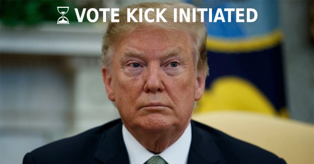 America Votes to Kick