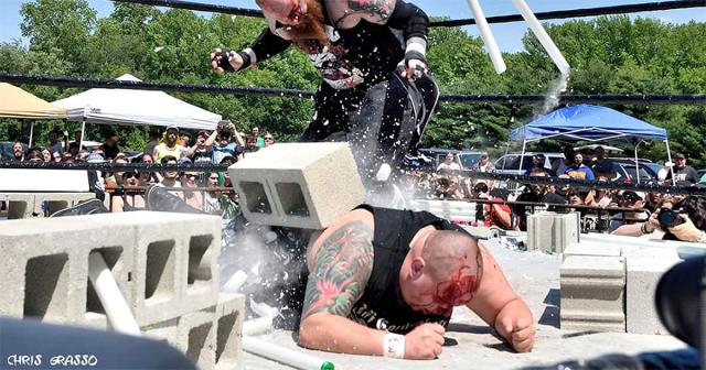 Backyard Wrestling Closest Thing Small Town Has to Culture