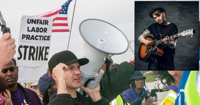 Striking GM Workers Give Subpar Folk Singer a Firm “Thanks, but No Thanks”