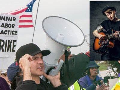 gm, strike, union, folk, singer