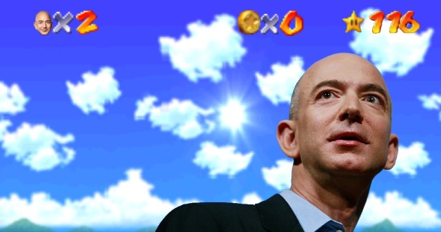Jeff Bezos Bankrupt After Making Enough Money For Extra Life