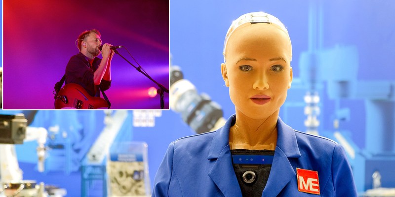 radiohead, paranoid android, thom yorke