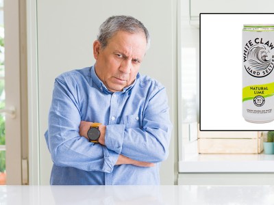 seltzer, uncle, white claw