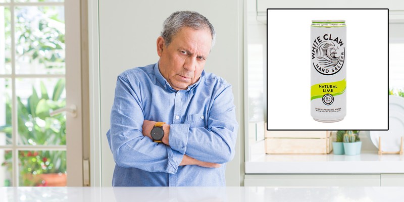 seltzer, uncle, white claw