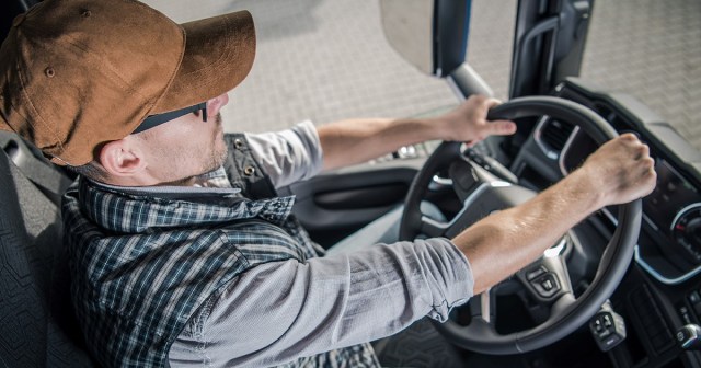 Truck Driver Just Gonna Get Some Quick Shut-Eye Before Barrelling Into Minivan Ahead