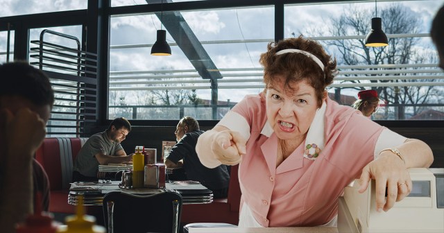 Unclear if Wait Staff Being so Mean Is Part of Diner’s Theme