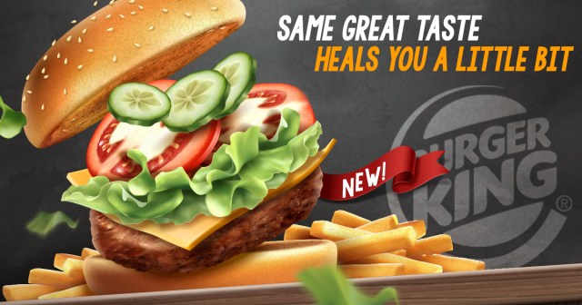 Burger King Introduces New Whopper That Heals You a Little Bit