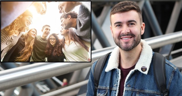 Man Referring to Old Church Youth Group as “Scene He Grew Up In”