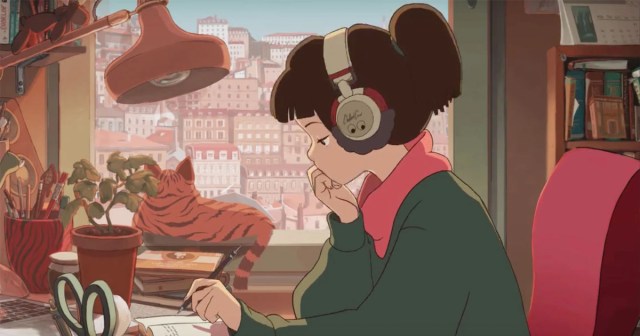 LoFi Hip Hop Radio Girl Still Fails Test After Four Years of Studying