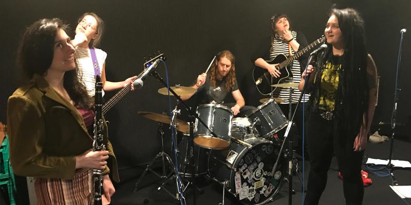 rehearsal, space, metal