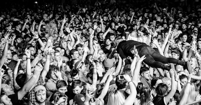 Dude Crowd Surfing Has Been Dead for Hours