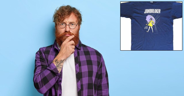 Guy Who Broke up With College Girlfriend 20 Years Ago Still Thinks About How His Jawbreaker T-Shirt Is Doing