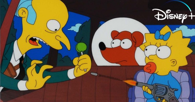 Fans Upset After Disney+ Changes Classic ‘Simpsons’ Scene to Make It Look Like Mr. Burns Shot Maggie First