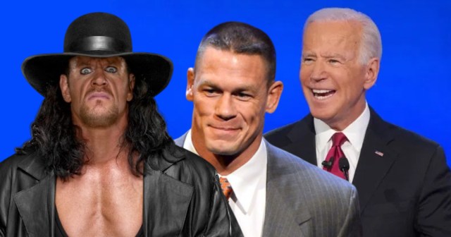 Report: Only 9% of Voters Think Joe Biden Could Defeat John Cena and The Undertaker in a Triple Threat Match