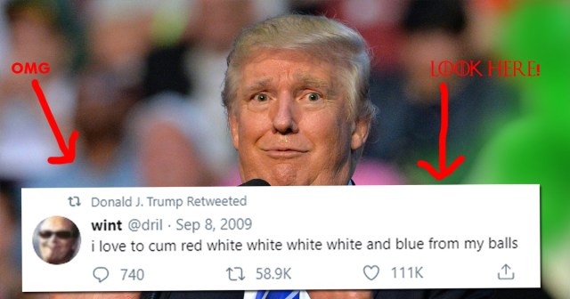 dril Becomes Conservative Icon After Accidental Retweet From @realDonaldTrump