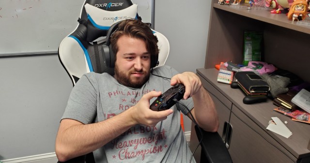 Man Buys Expensive Gaming Chair to Sit in Like Degenerate Goblin