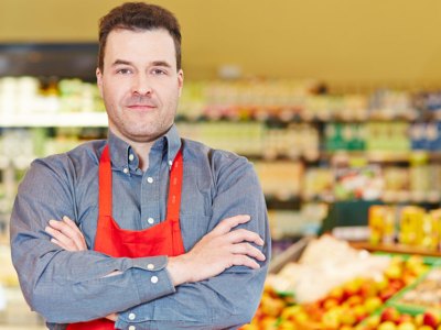 grocer, grocery, worker, manager