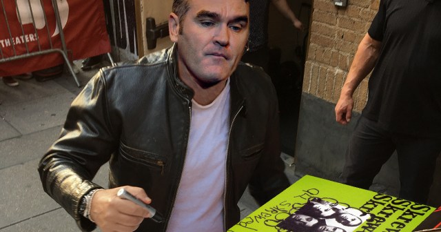 Morrissey Now Selling Autographed Skrewdriver Albums