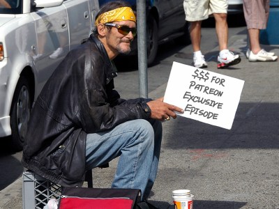 patreon, panhandle, exclusive