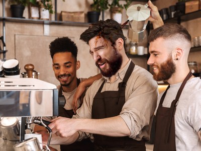 barista, competition, burned