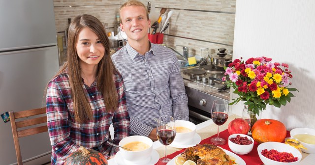 Married Couple’s Friendsgiving Just the Two of Them