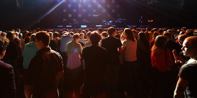 too old, audience, band