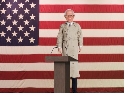 bernie, sanders, trenchcoat