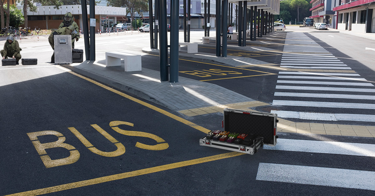 pedal, bus, pedalboard,