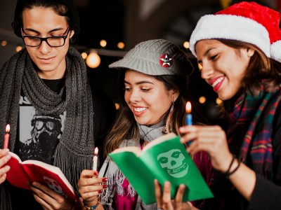 carolers, last caress, the misfits, carolers