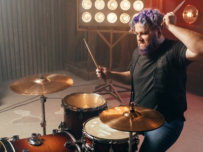 fatso, fat, drummer