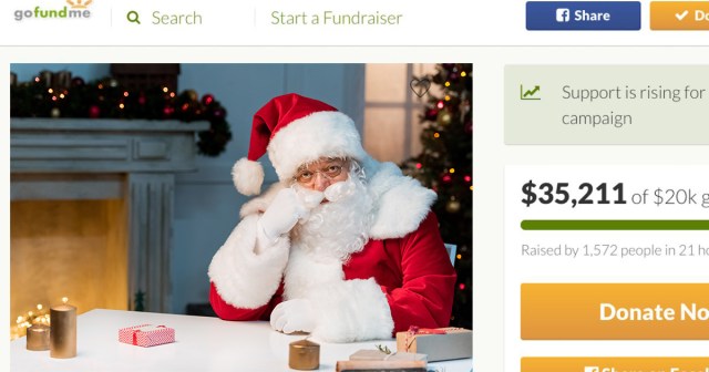 Santa Starts GoFundMe After Sleigh Break-In While on Tour