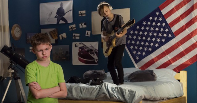 Kid Brother of Guitarist Guesses He Has to Learn Bass Now