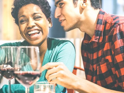 married, couple, mock, dinner