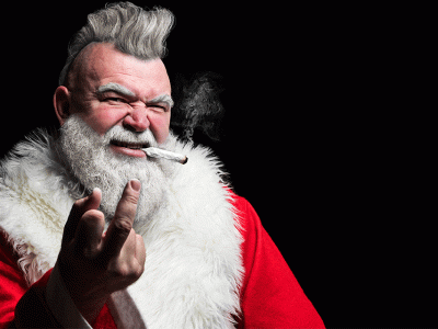 santa, punk