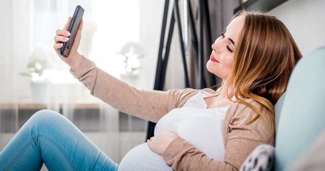 Woman Excited to Announce Upcoming MILF Status
